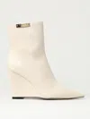 Twinset Wedge Shoes  Woman Color White In Weiss