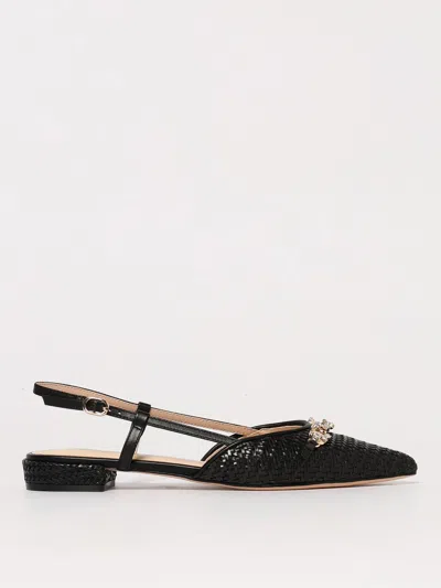 TWINSET BALLET FLATS TWINSET WOMAN COLOR BLACK,G74276002