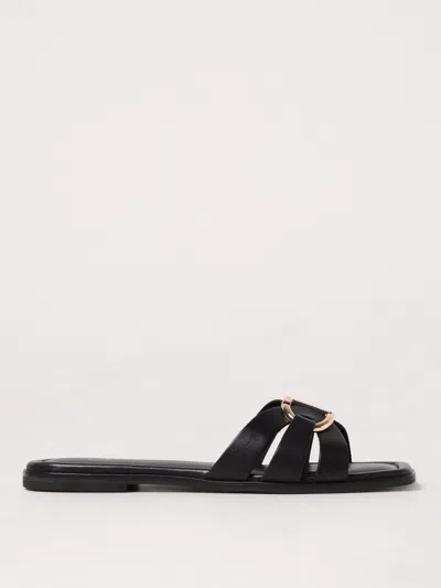 Twinset Flat Sandals  Woman Color Black