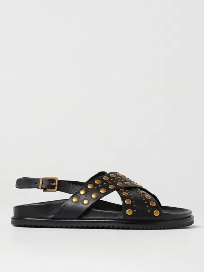 Twinset Flat Sandals  Woman Color Black