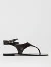 Twinset Flat Sandals  Woman Color Brown