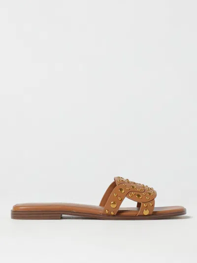Twinset Flat Sandals  Woman Color Leather