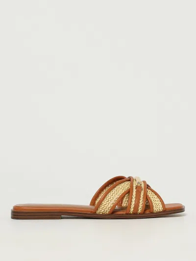 Twinset Flat Sandals  Woman Color Leather