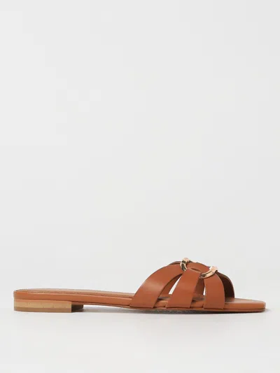 Twinset Flat Sandals  Woman In Leather