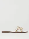 Twinset Twin-set Slip-on Sandals With Gold-tone Stud Embellishments