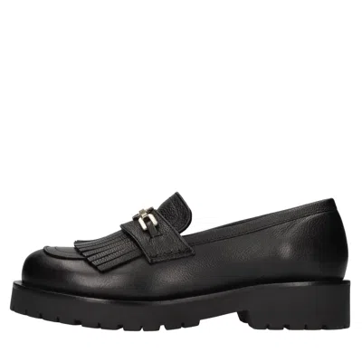 Twinset Twin-set Flat Shoes In Black