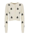 Twinset Embroidered Knitted Cardigan