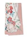 Twinset Floral-print Scarf In White