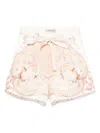 Twinset Twin-set Multicolour Floral Print Bermuda Shorts