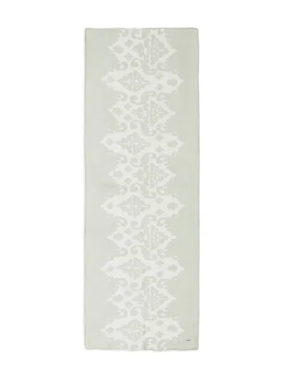 Twinset Floral Scarf In Green