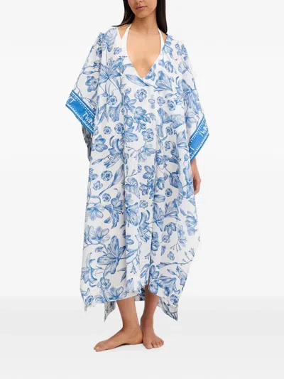Twinset Floral-print Midi Kaftan
