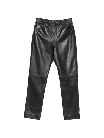 Twinset Front Pocket Trousers In Black