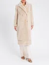 Twinset Fur Coats  Woman Color Natural In Brown