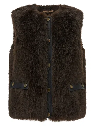 TWINSET FUR VEST