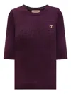 Twinset Sweater In Purple