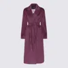 Twinset Classic Coat In Purple