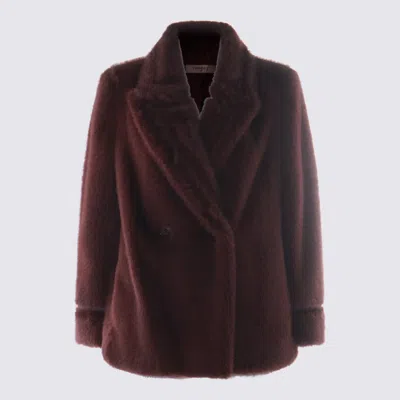 TWINSET TWINSET GIACCONI PURPLE EDEN