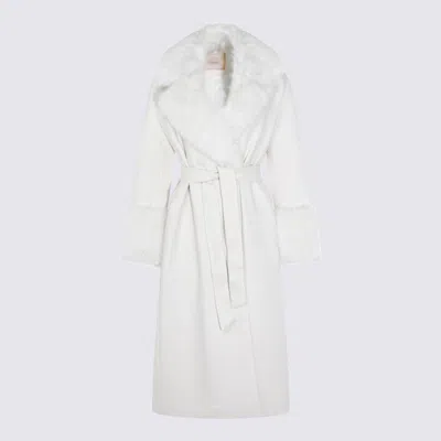 TWINSET TWINSET WHITE COAT