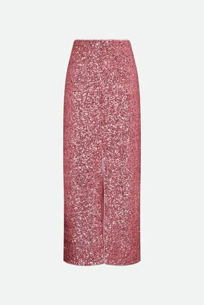 Twinset Gonna Paillettes Rosa