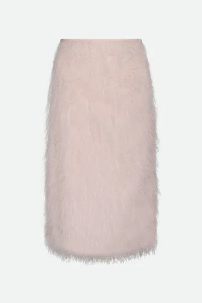 Twinset Gonna Piume Rosa