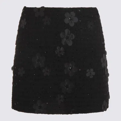 TWINSET TWINSET BLACK MINI SKIRT
