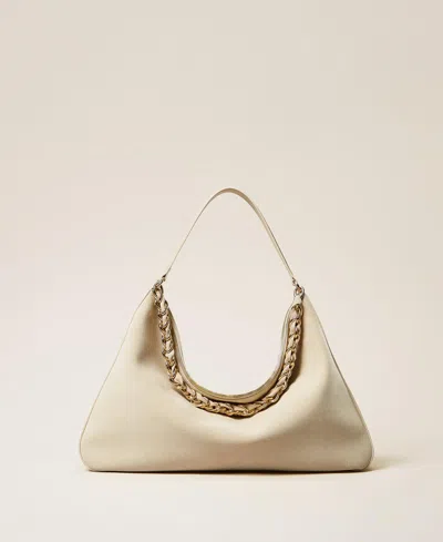 Twinset Grand Sac « Liliane » En Cuir Velours