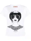 Twinset Graphic-print T-shirt In 白色