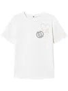 Twinset Graphic-print T-shirt In Neutrals