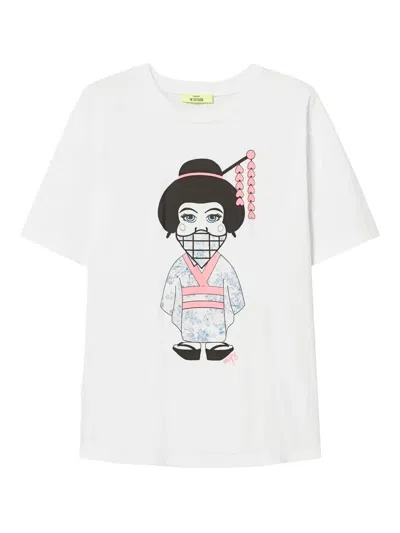 Twinset Graphic-print T-shirt In White
