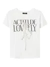 Twinset Graphic-print T-shirt In White