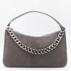 Twinset Twin-set Grey Melange Polyester Cotton Bags In Gray