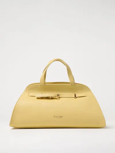 Twinset Handbag  Woman Color Yellow Cream
