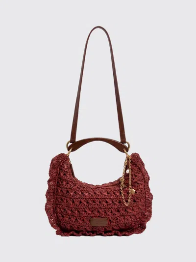 Twinset Handbag Woman In Burgundy