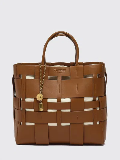 Twinset Handbag  Woman Color Leather In Brown