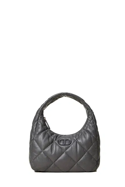 Twinset Handbags In Dark Gray