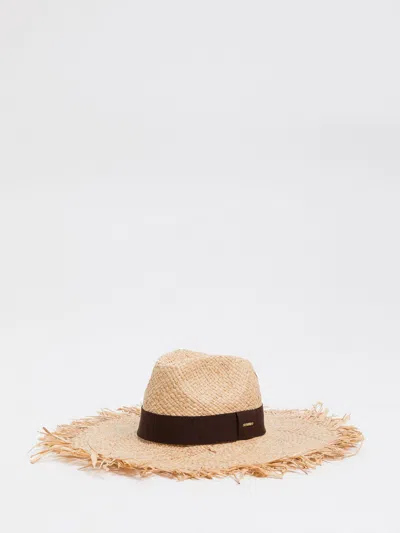 Twinset Hat Woman  In Brown