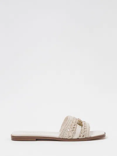 Twinset Heeled Sandal Woman  In White
