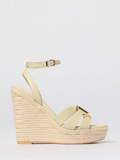 Twinset Heeled Sandal  Woman Color Yellow In Multi