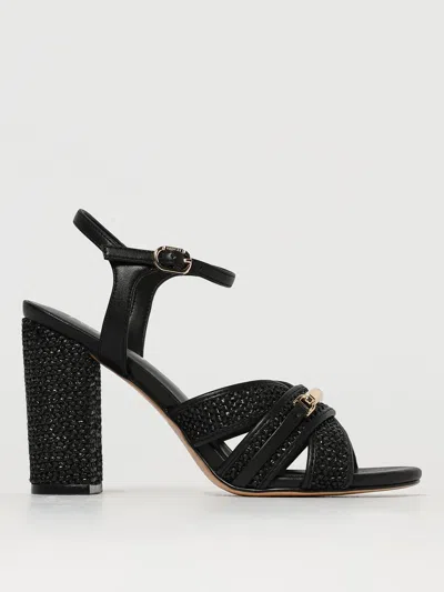 TWINSET HEELED SANDALS TWINSET WOMAN COLOR BLACK,G74559002