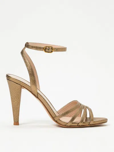 Twinset Heeled Sandals  Woman Color Gold