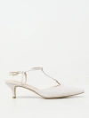 Twinset Twin-set Half Heel Shoes White In White
