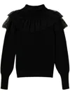 TWINSET HIGH-NECK SWEATER