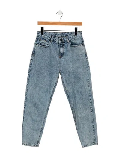 Pre-owned Twinset High-rise Skinny Leg Jeans In Blue