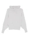 Twinset Hooded Sweater In White
