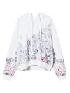Twinset Hooded Sweatshirt In White