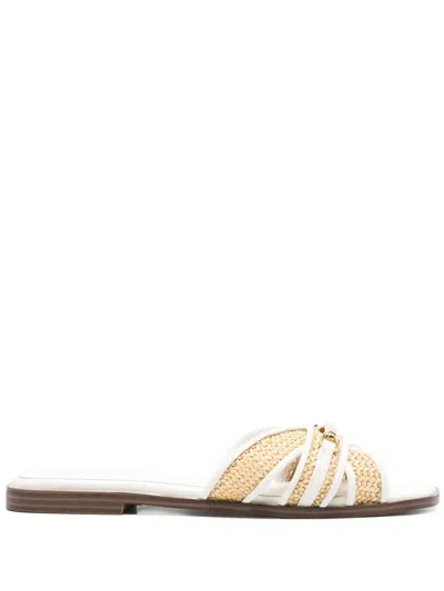 Twinset Horsebit-detail Sandals In White