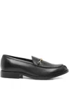 Twinset Horsebit Loafers In Black
