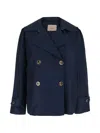 Twinset Jacket In Blue
