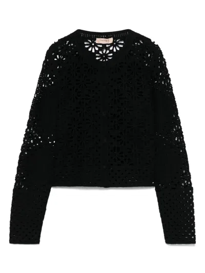 Twinset Jacket Clothing In Black