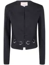 Twinset Twin-set Jacket In Gray